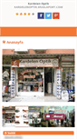 Mobile Screenshot of kardelenoptik.muglaport.com